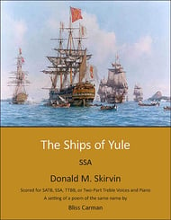 The Ships of Yule SSA choral sheet music cover Thumbnail